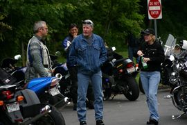 Chatting at Deal’s Gap.