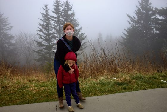 At Clingmans Dome.