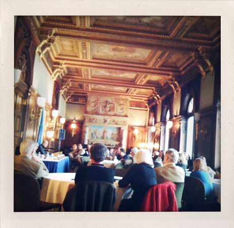 This is the room inside the Capitol where we held the conference.