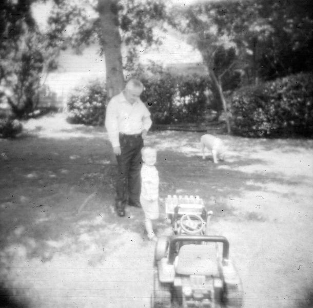 Dad and Ethan, July 22, 2007.