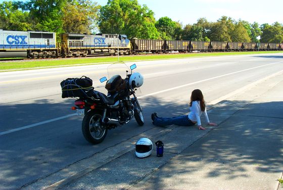 Rest stop somewhere in Florida.