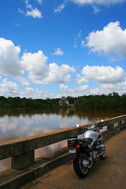 The bridge to Juliette, GA.